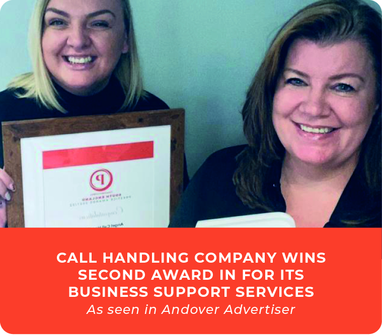 Call Handling Company Wins Second Award In For Its Business Support Services