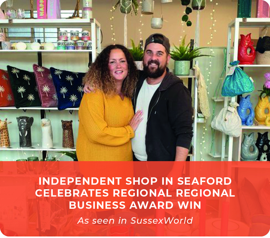 Independent Shop In Seaford Celebrates Regional Regional Business Award Win