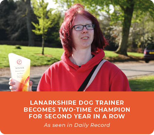 Lanarkshire Dog Trainer Becomes Two-Time Champion For Seacond Year In A Row