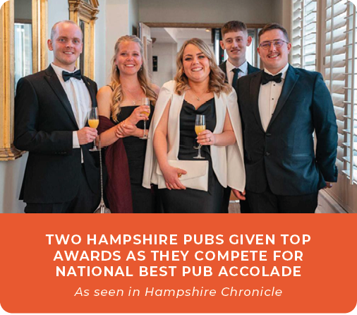 Two Hampshire Pubs Given Top Awards As They Compete For National Best Pub Accolade
